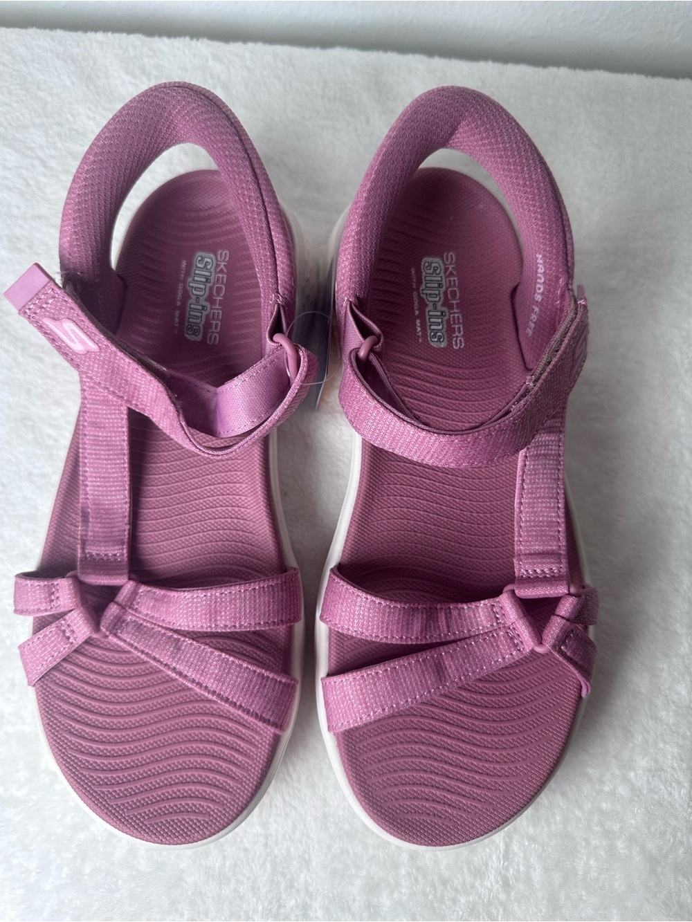 NWOB Skechers Slip-ins: GO WALK Flex Sandal - Illuminate Comfortable Size 9 - Picture 6 of 15